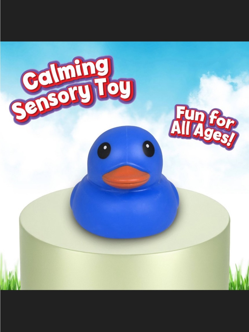 Sunny Days Blue Duck Jumbo XL Squishy NWT
